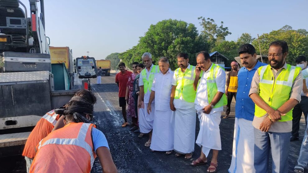 ചാലക്കുടി അടിപ്പാതയുടെ നിർമ്മാണം